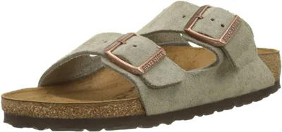 Sandalias Birkenstock Arizona color topo 42 EU de gamuza