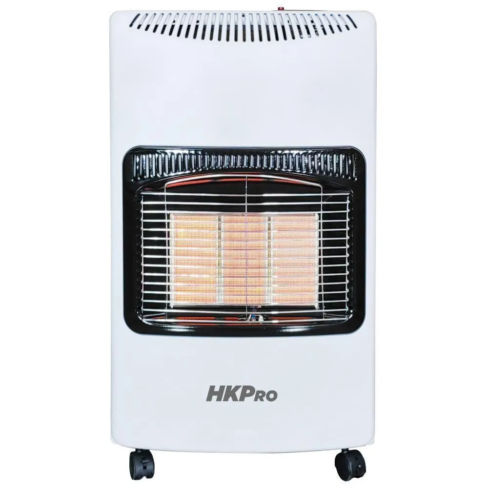 Calefactor de Piso Hkpro Emplea Gas LP Blanco
