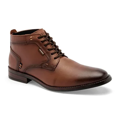 Nevada botin de piel para hombre camel cod 147702-F