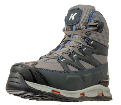 Botas Korkers Bantam Lite talla 10 con suela de fieltro/Kling-On