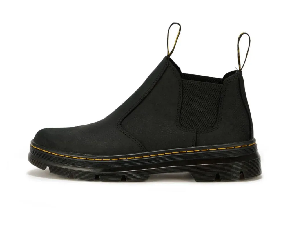 Botín Dr. Martens 10 US Negro de Cuero Pit Quarter