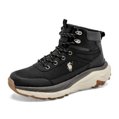 Polo exchange bota tipo hiking para hombre negro cod 147711-F