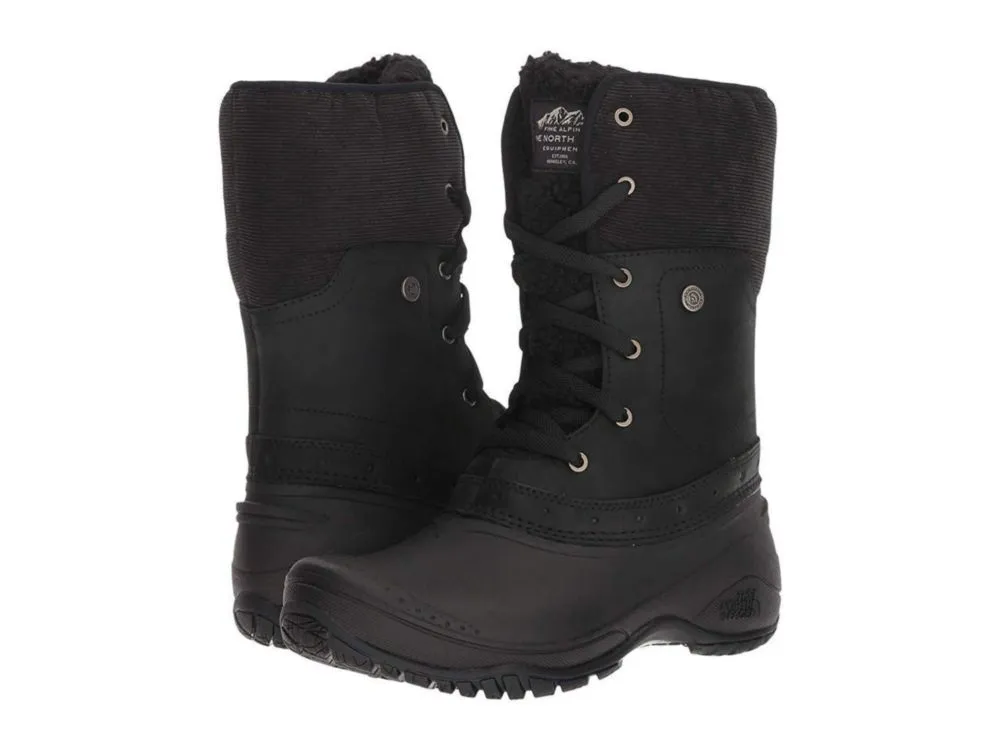 BOTA The North Face Shellista Roll-Down Negro envejecido