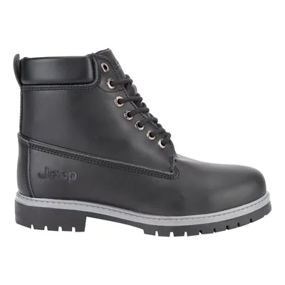 BOTIN HOMBRE MARCA ORIGINAL JEEP HEAVY LOOK INDUSTRIAL 1251062 COLOR Negro