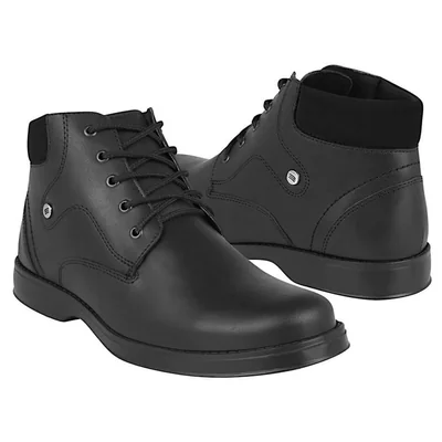 BOTINES JOVEN STYLO 610 PIEL NEGRO