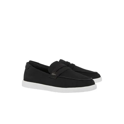Mocasín Lacoste Cochet Negro/Blanco 10