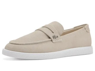 Mocasín Lacoste Cochet Blanco Roto/Blanco Talla 8.5