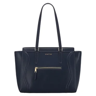 Bolsa Tote Azul Obscuro Westies para Mujer