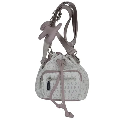 Bolsa Bucket Lila Huser Monograma para Mujer