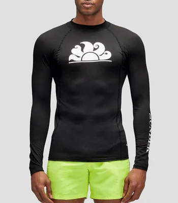 Playera traje de baño estampada Hombre