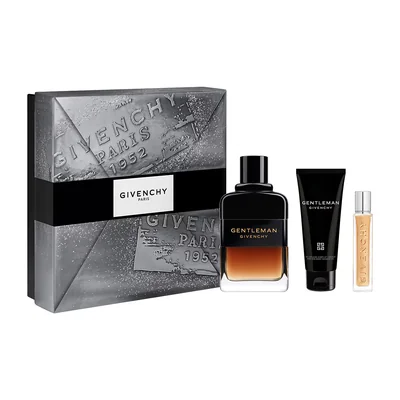Set de Regalo Gentleman Givenchy Edp Réserve Privée 100Ml - Shower Gel 75Ml, y Travel Spray 12,5Ml