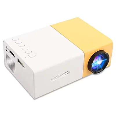 Yoidesu Mini Pico Led Full Hd 1080p Compatible De Películas Portátil Compatible Con Hdmi Vga Av Usb Micro Sd De Cine En Casa
