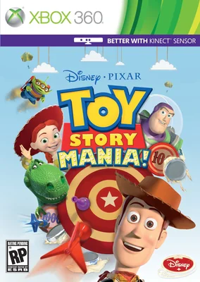 Juego Disney Toy Story Mania Para Xbox 360 Kinect Reacondicionado - Venta Internacional.