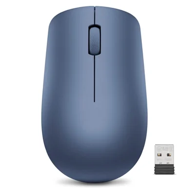 Ratón Inalámbrico Lenovo 530 2.4ghz Nano Usb 1200 Dpi Azul - Venta Internacional.