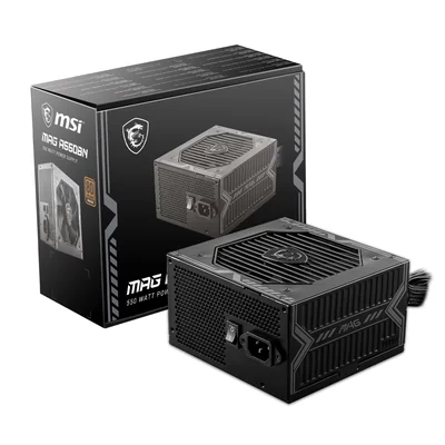 Fuente de Alimentación para Juegos Msi Mag A550bn 550w 80 Plus Bronze - Venta Internacional