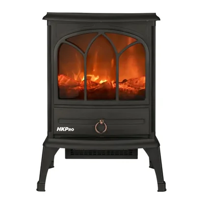 Calefactor de Piso Hkpro 1500W Negro