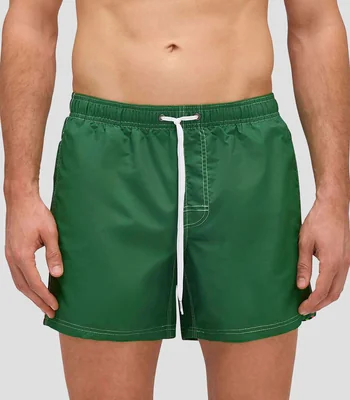 Traje de baño corto liso Hombre