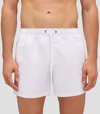 Traje de baño corto liso Hombre