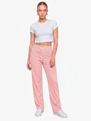 Pants Slim Fit Shendy Vendy Rosa Jogger Corte Deportivo Para Mujer