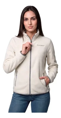 Sudadera Greenlander De Fleece Con Forro De Fur Calida Y Ligera Mujer