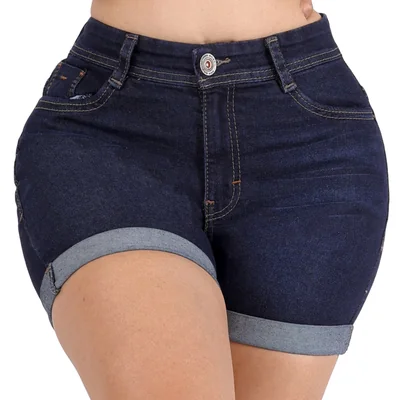 Short de Mezclilla Sea Brazil Colombiano Lineal Premium para Mujer