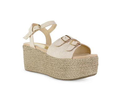 Alpargata Gabriela's Beige 4500179 Con Pulsera Para Mujer