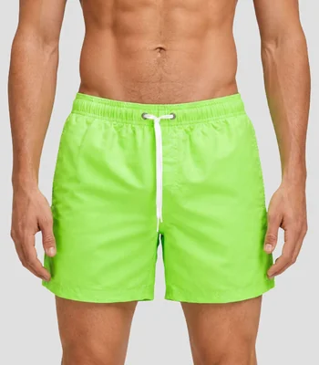 Traje de baño liso Hombre