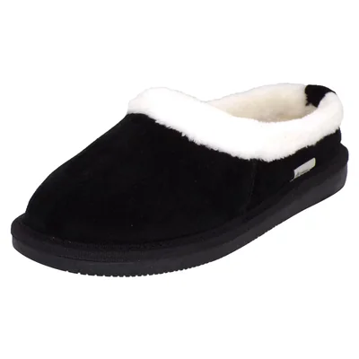 Pantuflas Súper Calientitas Stahl Modelo 3594 color Negro de Gamuza