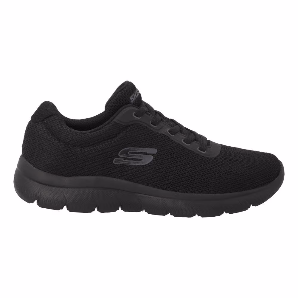Tenis Hombre Skechers Memory Foam Running Transpitables Negro