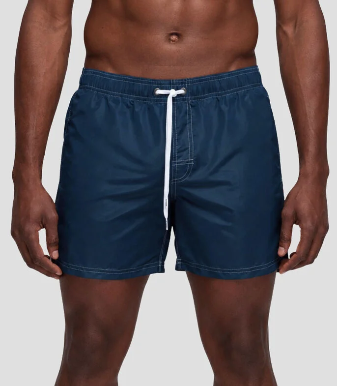 Traje de baño liso Hombre