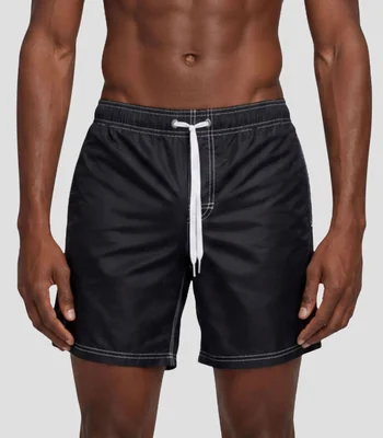 Traje de baño liso Hombre