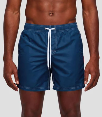 Traje de baño liso Hombre