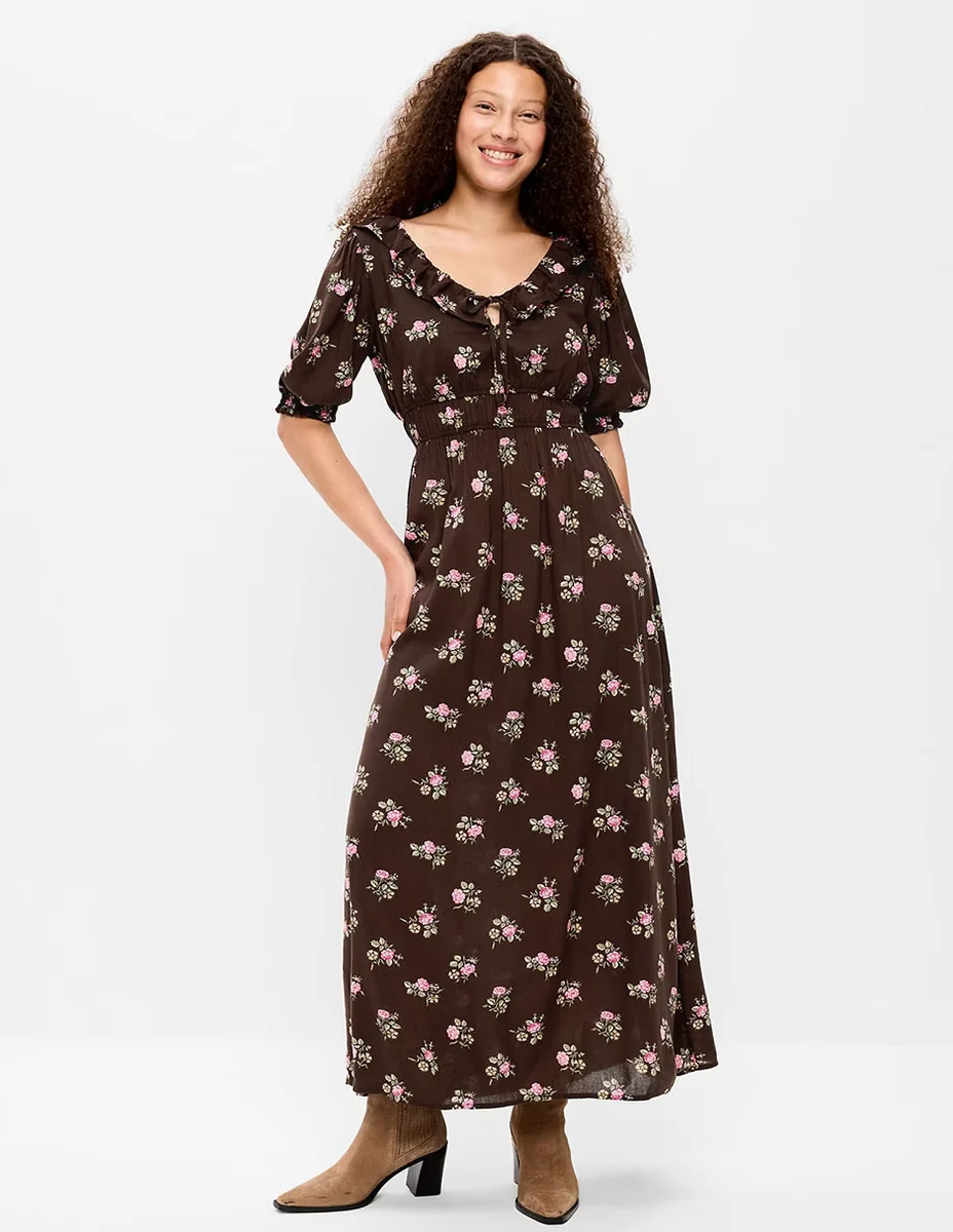 Vestido maxi casual para mujer