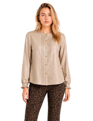 Blusa elina manga larga para mujer