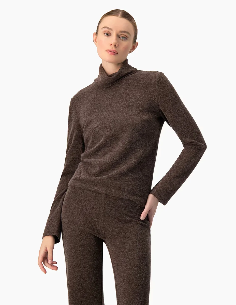 Blusa manga larga para mujer
