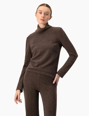 Blusa manga larga para mujer