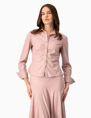 Blusa manga larga para mujer