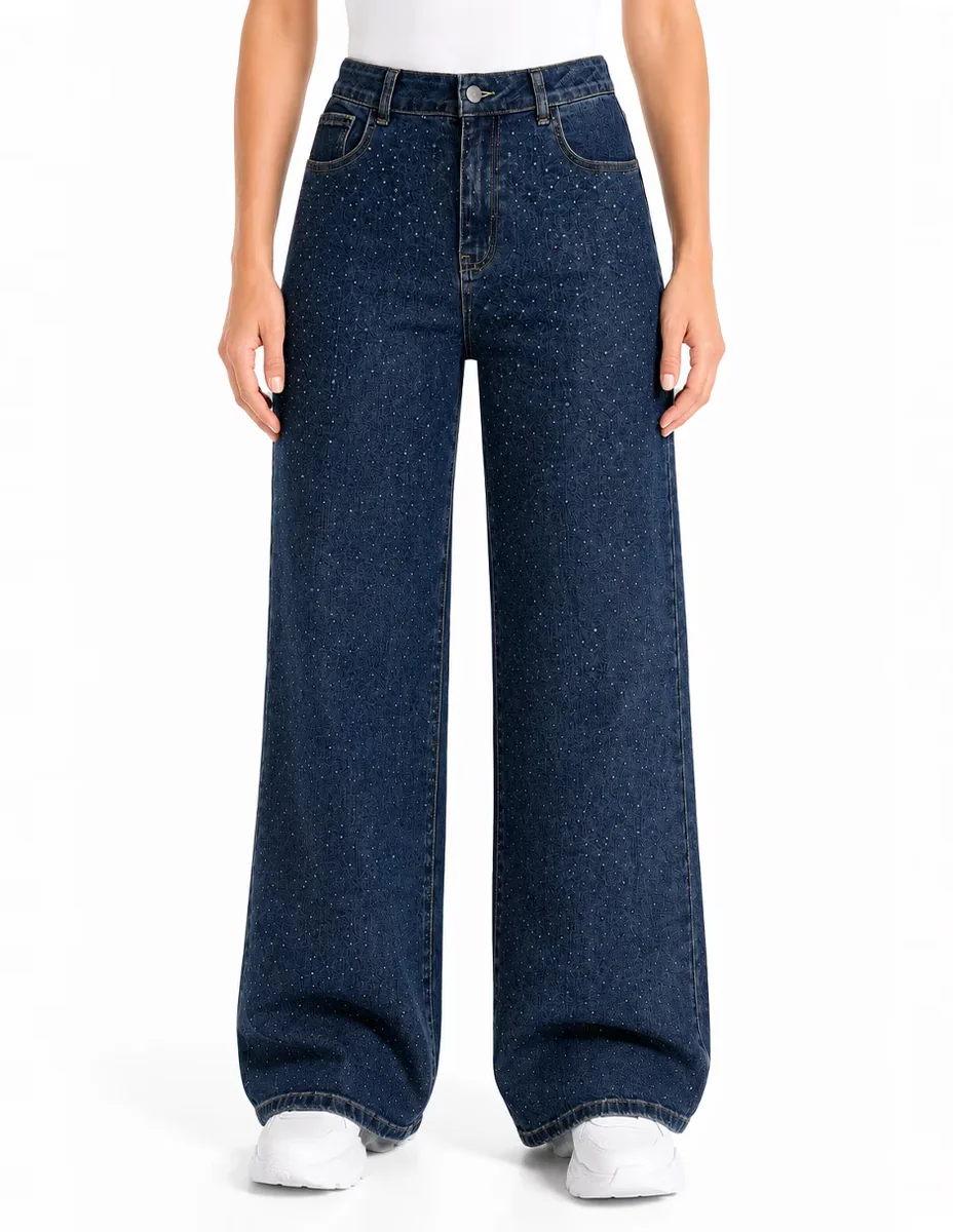 Jeans bota 226940 denim para mujer