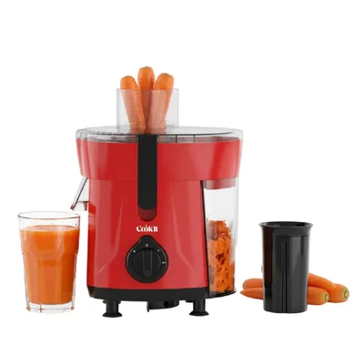 Extractor De Jugos Eléctrico Cookit Cj12 600w 2 Velocidades 1.2l Fácil Limpieza