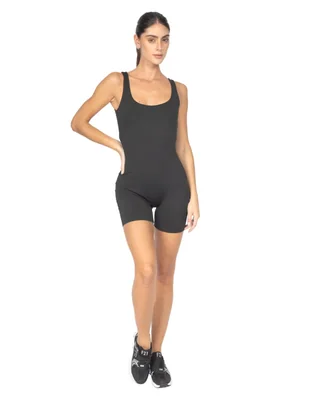Jumpsuit de Poliéster Deportivo estampado Liso para mujer