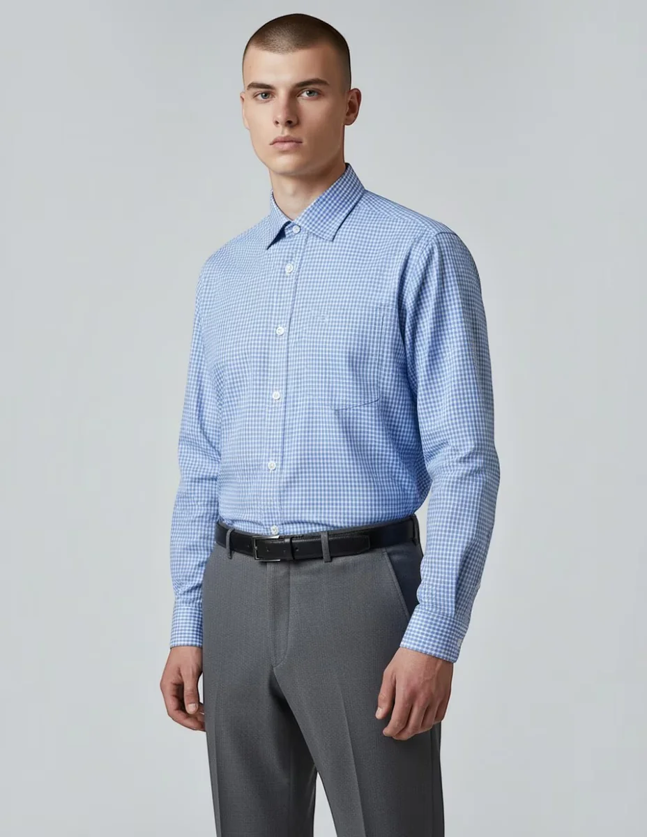 Camisa manga larga para hombre