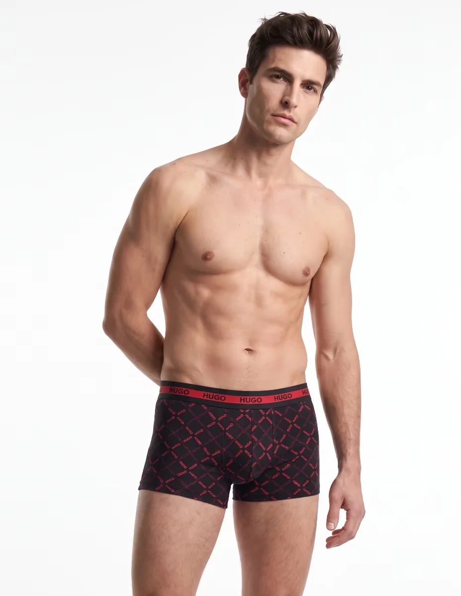 Bóxer trunk de Algodón y elastano para hombre 3 piezas (si aplica)