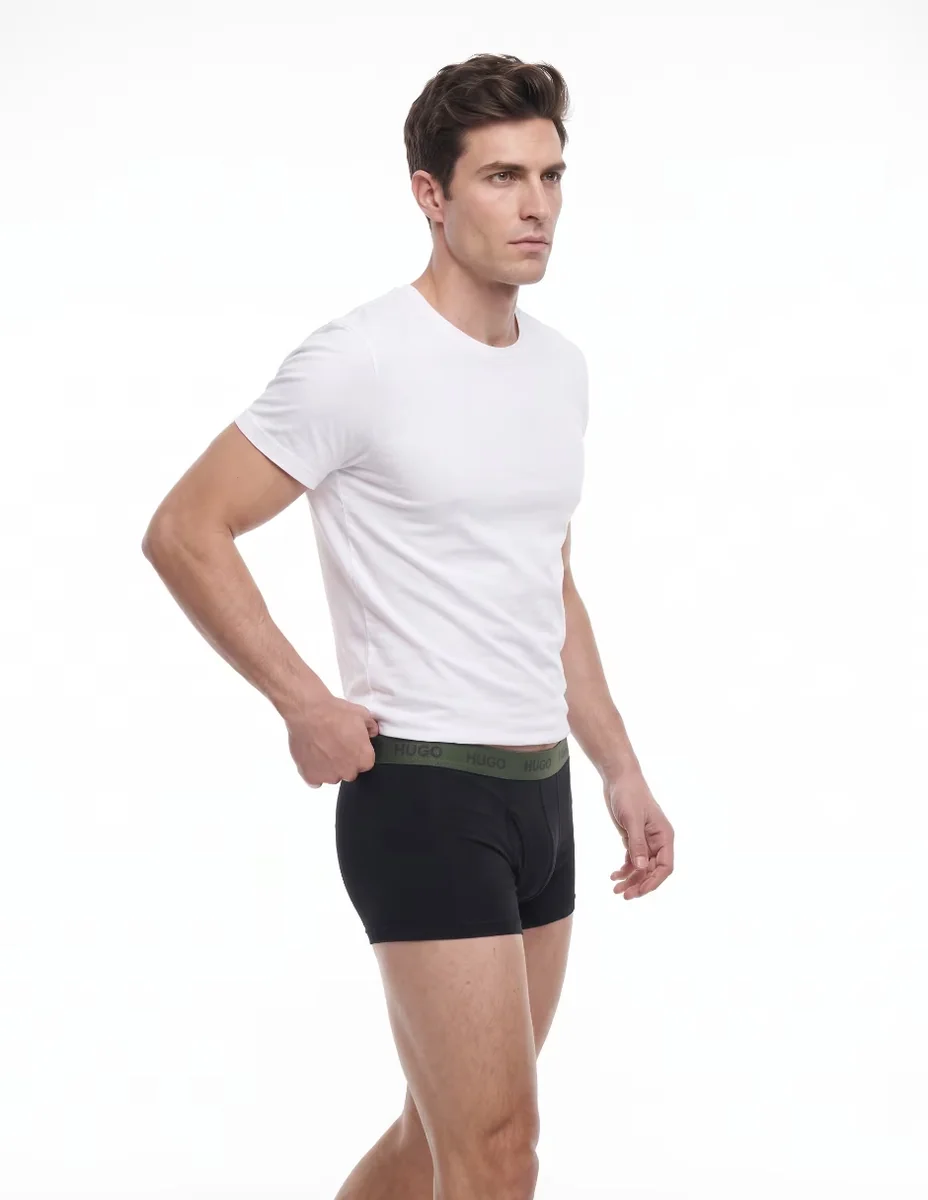 Bóxer trunk de Algodón y elastano para hombre 3 piezas (si aplica)