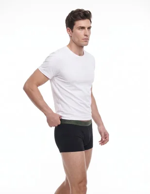 Bóxer trunk de Algodón y elastano para hombre 3 piezas (si aplica)