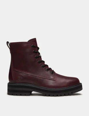 Bota Arriba del tobillo Botas Britton Drive para Mujer Vino TB0A2FMVEIW de Piel para mujer