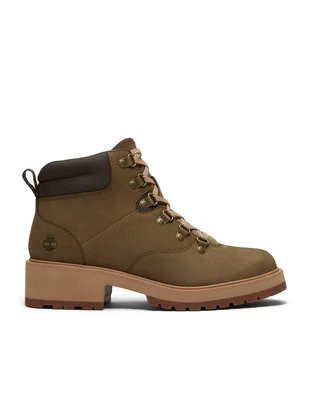 Bota al tobillo de piel para mujer
