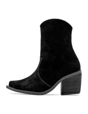 Bota cowboy Arriba del tobillo de Sintético para mujer