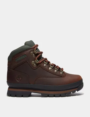 Bota Arriba del tobillo Botas Euro Hiker para Mujer Café TB0A5TR6W01 de Piel para mujer