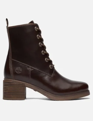 Bota Arriba del tobillo Botas Dalston Vibe de 6 pulgadas para Mujer Café TB0A25BN201 de Piel para mujer