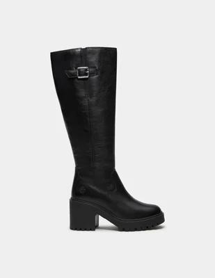 Bota Arriba del tobillo Botas altas con cierre lateral Stone Heights para Mujer Negro TB0A2AZXW02 de Piel para mujer